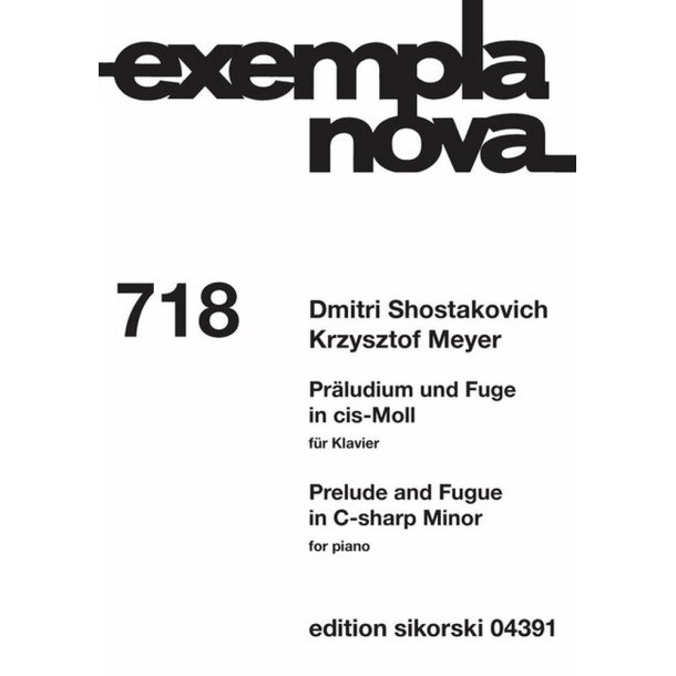 Pr&auml;ludium und Fuge 718