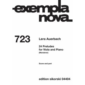 24 Preludes for Viola and Piano 723