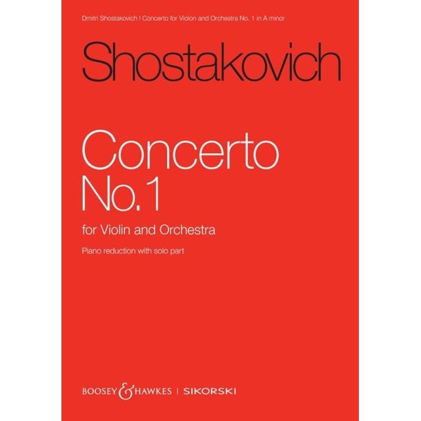Concerto No. 1 for Violin and Orchestra op. 77