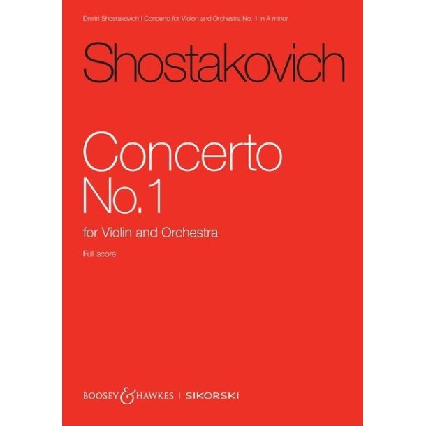 Concerto No. 1 for Violin and Orchestra op. 77