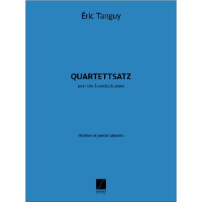 Quartettsatz: pour trio &agrave; cordes & piano