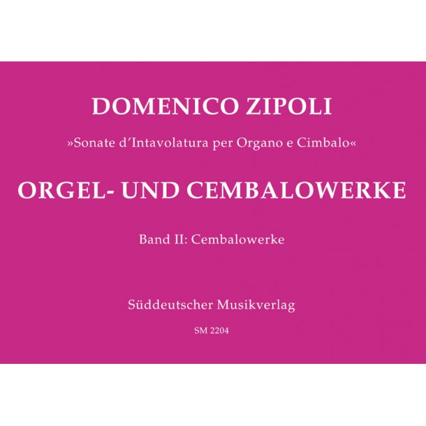 Orgel- und Cembalowerke - Zipoli, Domenico