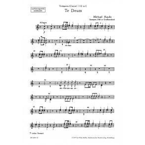 Te Deum - Haydn, Michael