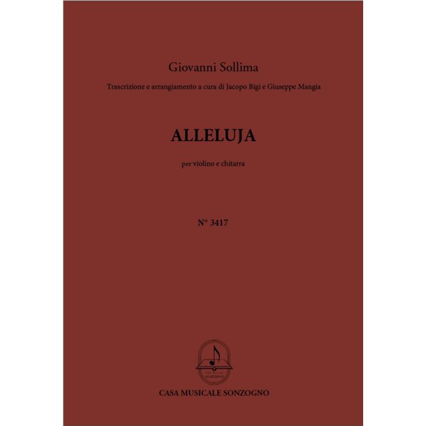 Alleluja: per violino e chitarra
