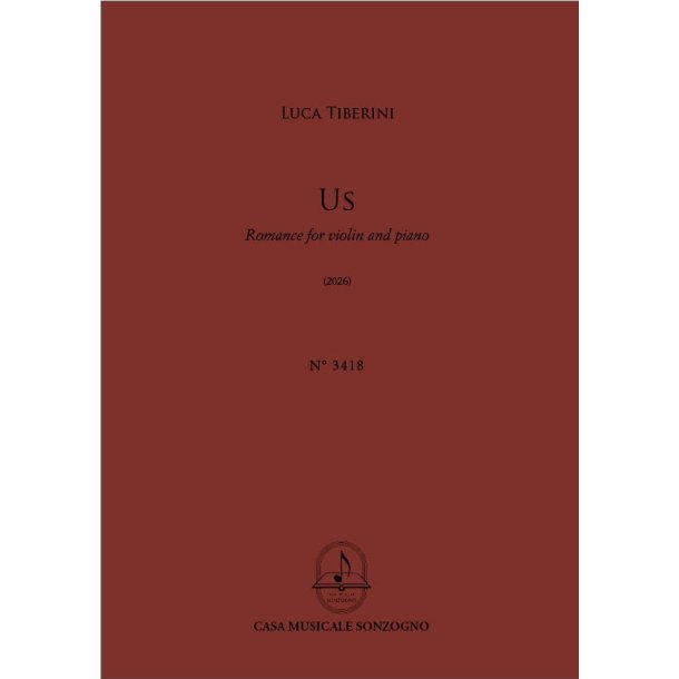 US, Romance for violin and piano: per violino e pianoforte