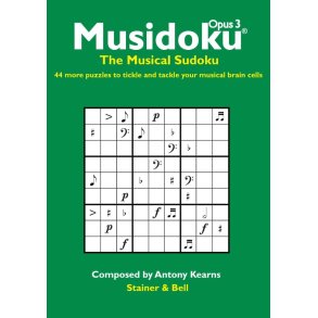Musidoku. Opus 3. Puzzle Book