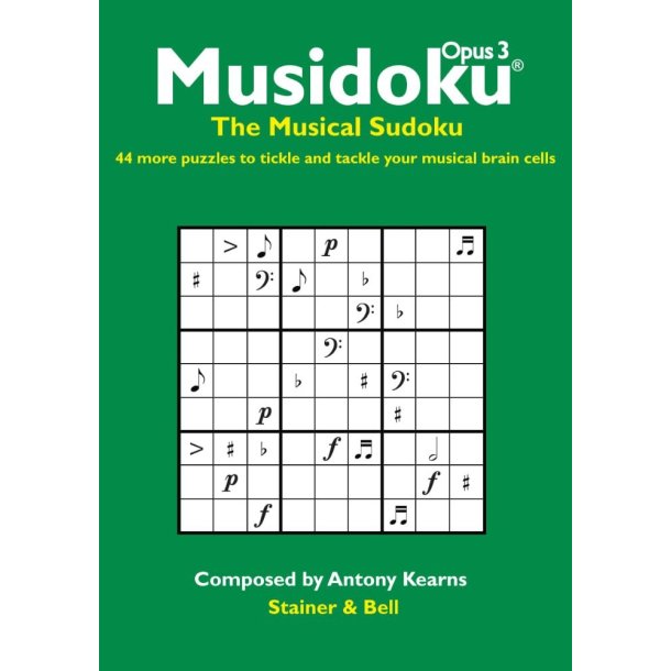 Musidoku. Opus 3. Puzzle Book
