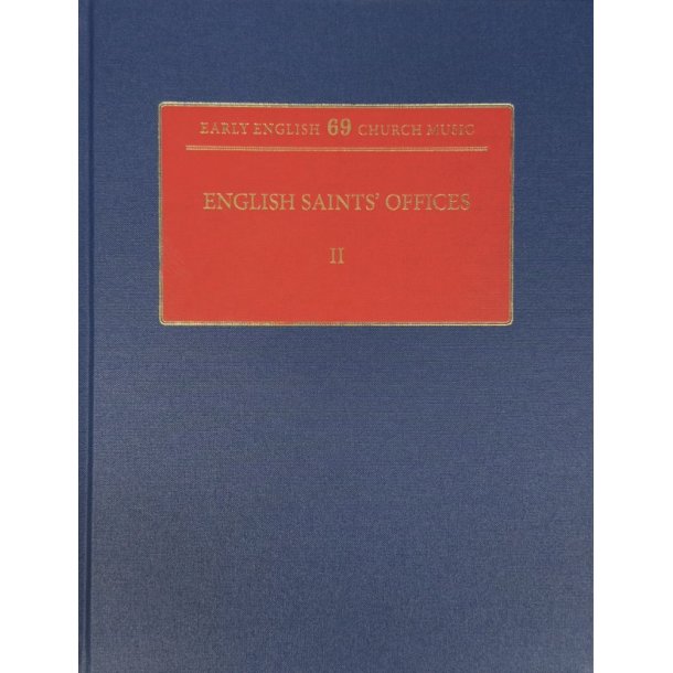 English Saints' Offices II: Early English Church Music
