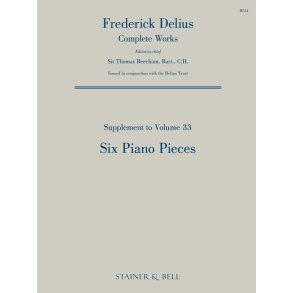 Six Piano Pieces: Supplement to Volume 33