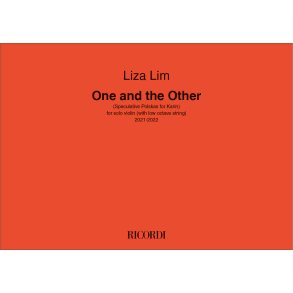 One and the Other: for solo violin (with low octave string) 2021-2022