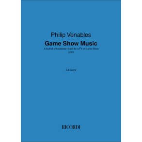 Game Show Music: A tool kit of incidental music for a TV or Game Show 2020