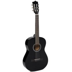 Begynder guitarpakke m. Sant CJ-36-BK spansk 3/4 brneguitar sort