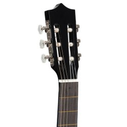 Begynder guitarpakke m. Sant CL-50-BK spansk guitar sort (4/4)