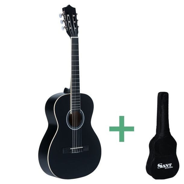 Sant Guitar 3/4 CJ-36-BK spansk b�rne-guitar sort