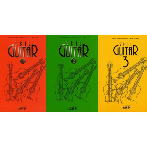 Pakketilbud p Spil Guitar 1, 2 og 3