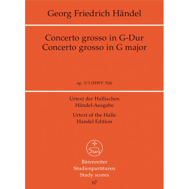 Concerto grosso - H&auml;ndel, Georg Friedrich