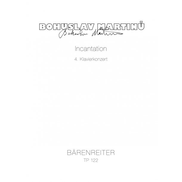 Incantation - Martinu, Bohuslav