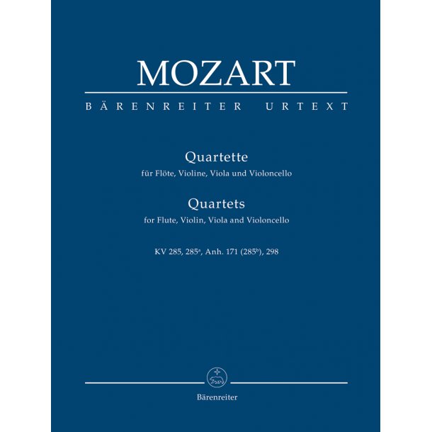 Quartets - Mozart, Wolfgang Amadeus