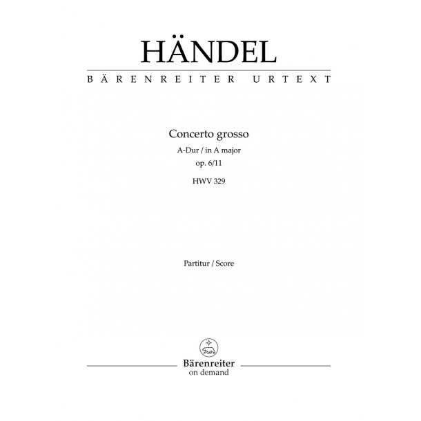 Concerto grosso - H&auml;ndel, Georg Friedrich