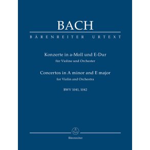 Concertos in A minor and E major - Bach, Johann Sebastian