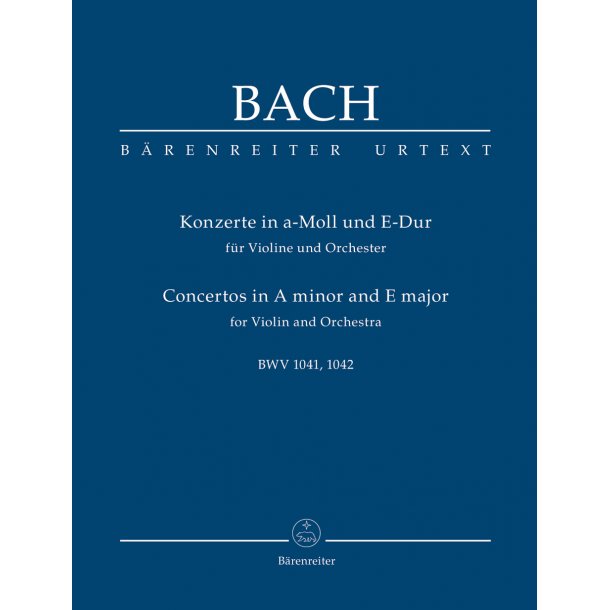 Concertos in A minor and E major - Bach, Johann Sebastian