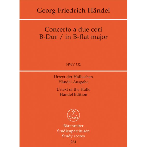 Concerto a due cori - H&auml;ndel, Georg Friedrich