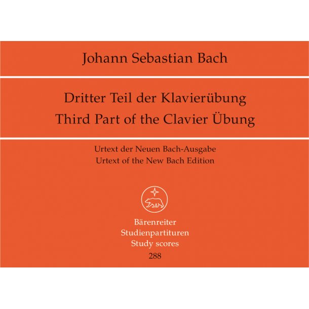 Klavier&uuml;bung dritter Teil - Bach, Johann Sebastian