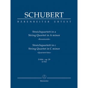 String Quartet A minor D 804 op. 29 