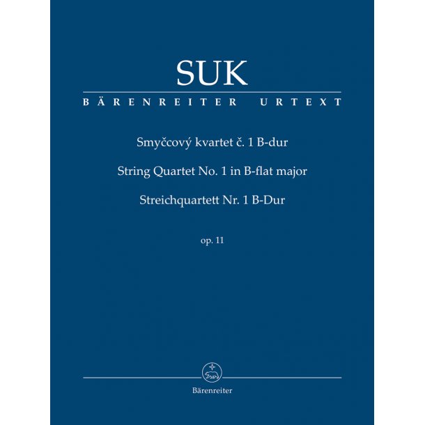String Quartet - Suk, Josef
