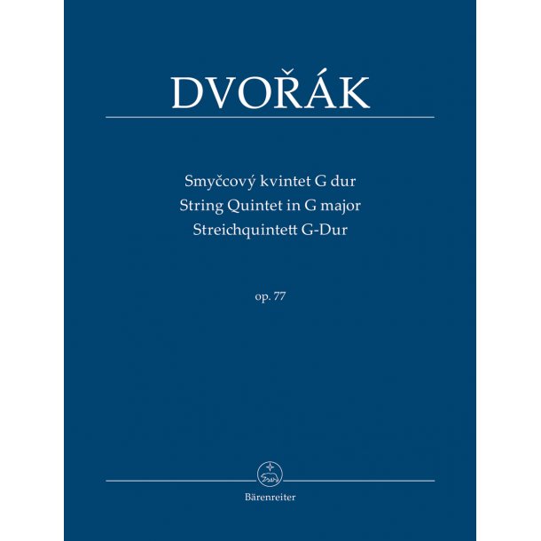 String Quintet - Dvor&aacute;k, Anton&iacute;n