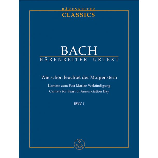 How bright and fair the morning star - Bach, Johann Sebastian