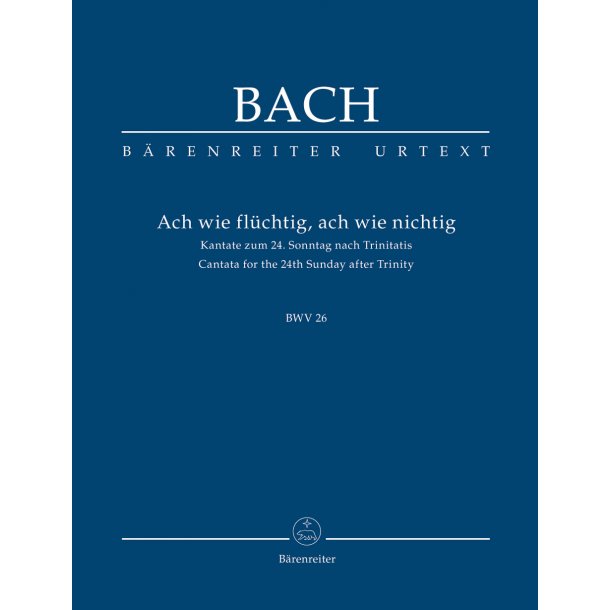 Ach wie fl&uuml;chtig, ach wie nichtig - Bach, Johann Sebastian