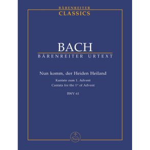 Nun komm, der Heiden Heiland - Bach, Johann Sebastian