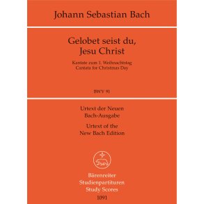 Gelobet seist du, Jesu Christ - Bach, Johann Sebastian