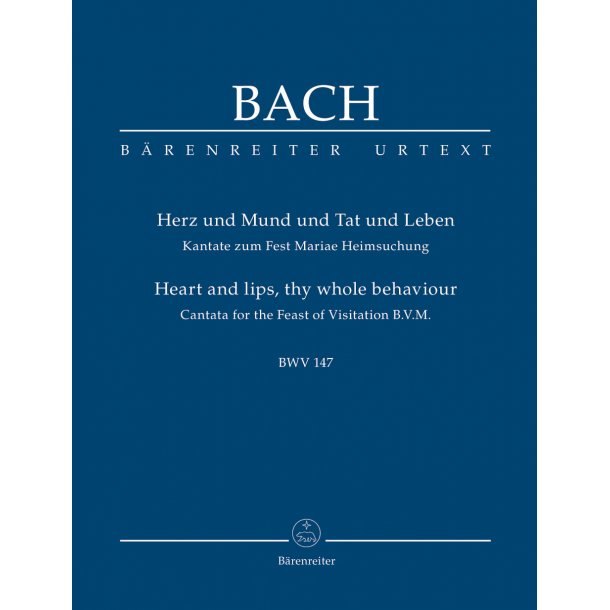 Heart and lips, thy whole behaviour - Bach, Johann Sebastian