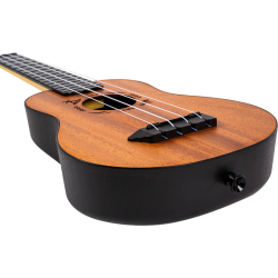 Rejse/Travel sopran Ukulele TUS53  - Mahogany : med taske fra Flight