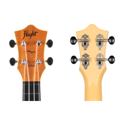 Rejse/Travel sopran Ukulele TUS53  - Mahogany : med taske fra Flight