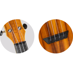 TUS55 Travel Ukulele - Acacia : w/bag