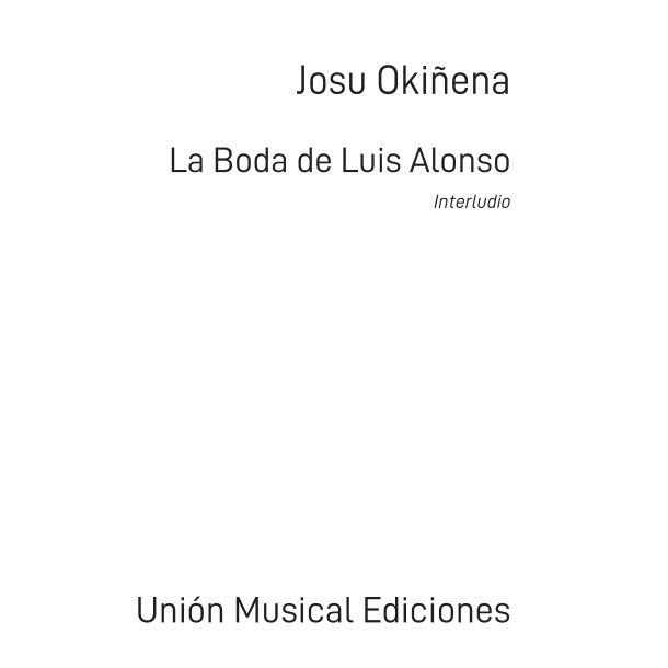 La Boda de Luis Alonso