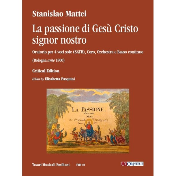La passione di Ges&ugrave; Cristo signor nostro