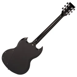 Vintage V69 Coaster Series Electric Guitar: Gloss Black