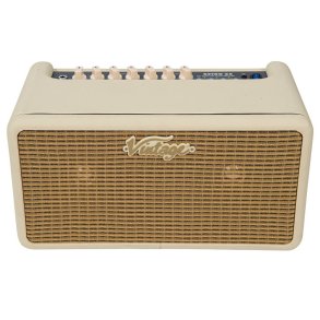 Vintage Retro 25 Amplifier With Dsp: Vintage White