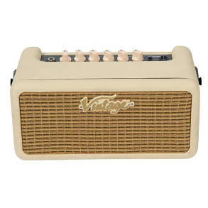 Vintage Retro 15 Amplifier With Dsp: Vintage White