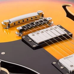 Vintage Semi-Acoustic Guitar - Sunburst