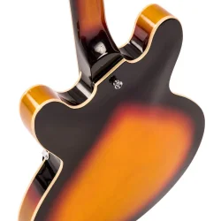 Vintage Semi-Acoustic Guitar - Sunburst