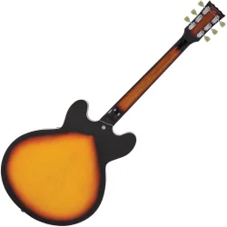 Vintage Semi-Acoustic Guitar - Sunburst