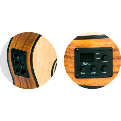 Flight: DUS320CEQ Soprano Electro-Acoustic Ukulele (With Bag)