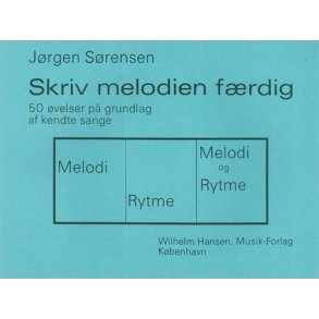 Skriv Melodien Faerdig