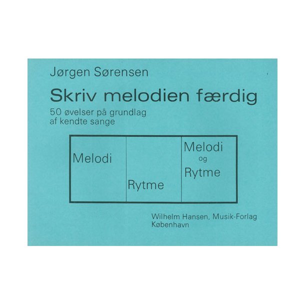Skriv Melodien Faerdig