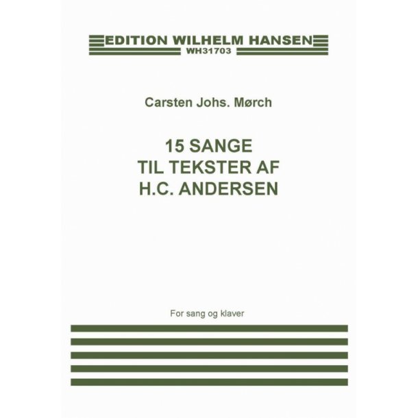 15 sange til tekster af H.C. Andersen